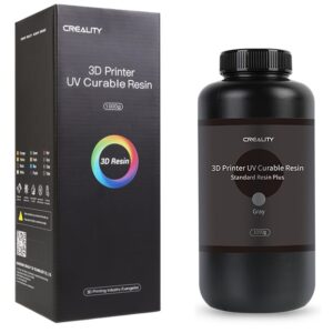 La Resina Estándar Plus Creality es una resina UV LCD profesional para impresora 3D