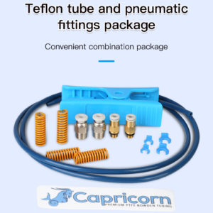 Capricorn teflon tube and pneumatic. teflon capricorn extrusor impresora 3D creality. Encuentranos como cmprodemaq