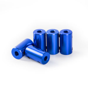 Acople rigido de aluminio azul Creality - Aliminum Alloy flexible coupling varios
