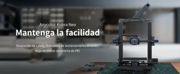 Kobra Neo piezas velocidad de impresión