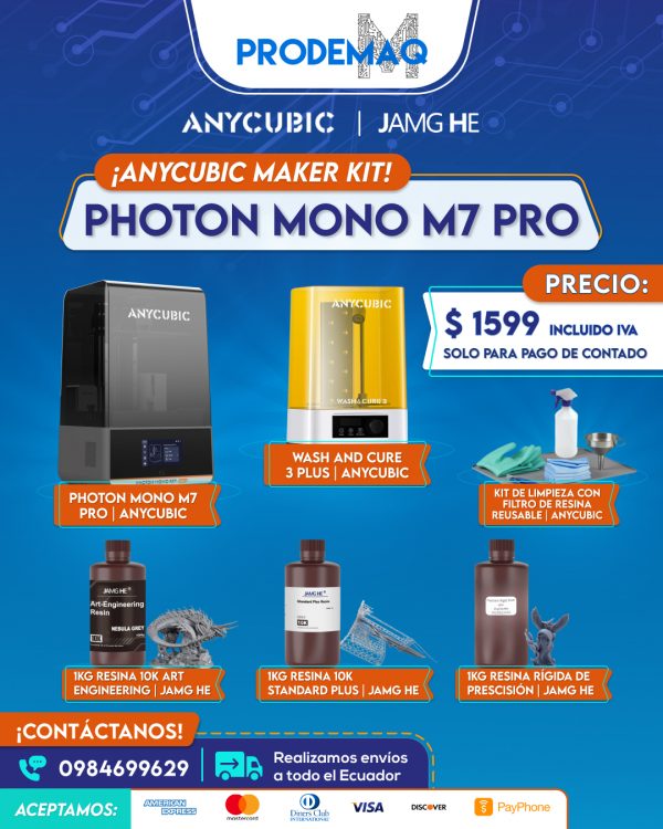 Anycubic Maker Kit - Photon Mono M7 Pro