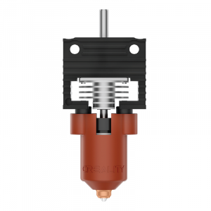 Nozzle red black silver integrated nozzle copper heat sink