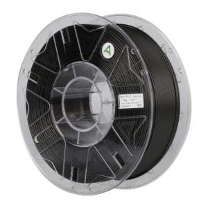 Filamento técnico Hyper PETG-CF en color Gris Noche (Night Grey) con textura mate premium que oculta las líneas de capa, ideal para carcasas y componentes mecánicos.