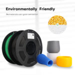 filamento ECO PLA+ JAMG HE, una versión mejorada y ecológica del PLA estándar con mayor tenacidad y facilidad de impresión 3D.