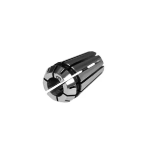 Pinza de sujeción industrial diseñada para herramientas de vástago grueso, garantizando un agarre firme y seguro durante el fresado de materiales duros.