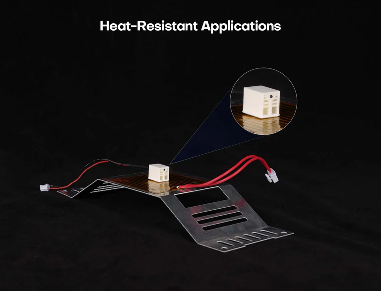 capacidad de la resina cerámica para soportar altas temperaturas sin deformarse
