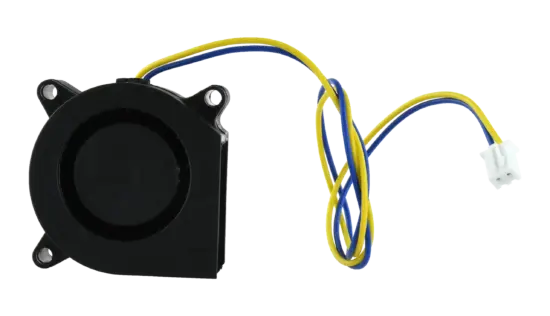Ventilador para la refrigeración de la placa base de la impresora CR-5 Pro, con aspas optimizadas para flujo constante