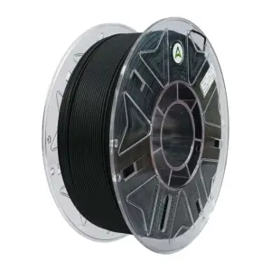 Bobina de filamento técnico Hyper PAHT-CF de Creality, mostrando el acabado premium negro mate profundo diseñado para piezas industriales de alta resistencia