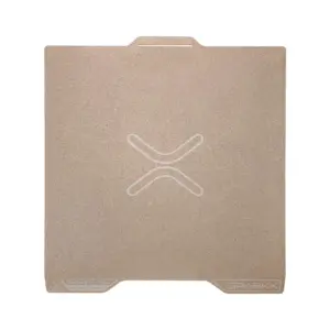 Vista superior completa de la plataforma flexible de acero resorte con recubrimiento PEI de doble cara original para la impresora industrial Sparkx i7