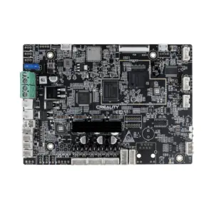 Vista superior del circuito impreso (PCB) completo de la mainboard original de Creality para la impresora K2 SE, detallando sus componentes y puertos